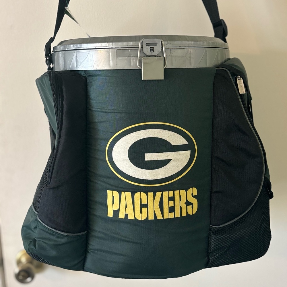 Vintage 1994 NFL Green Bay Packers Football Pak Chest beer drink tailgate
